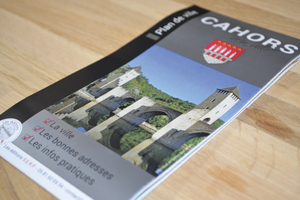 Plan de ville Cahors